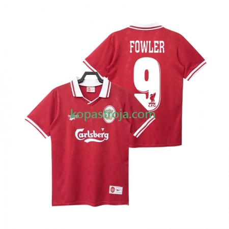 Billiga Fotbollströjor Liverpool FOWLER 9 Retro Hemma tröja 1996 1998 Kortärmad
